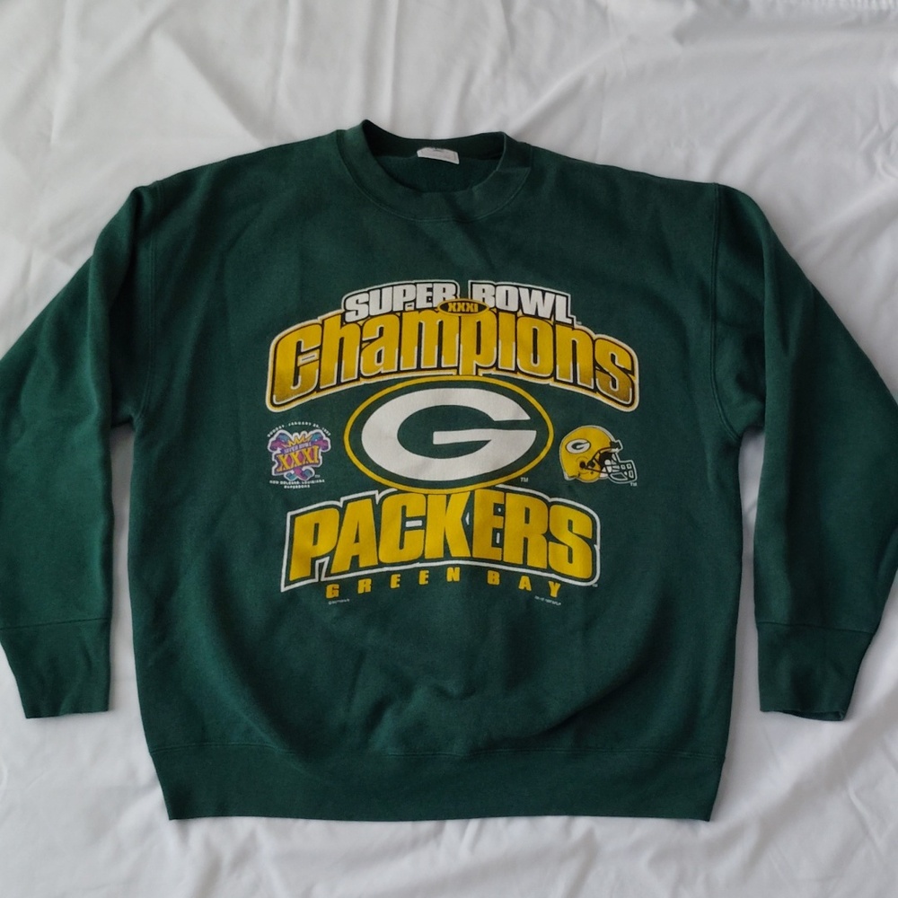 Vintage Green Bay Packers Superbowl XXXI Champions sweatshirt
